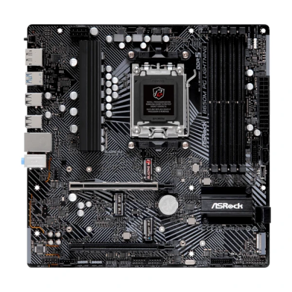 Thumbnail-Asrock B650M PG Lightning AMD B650 Soquete AM5 micro ATX