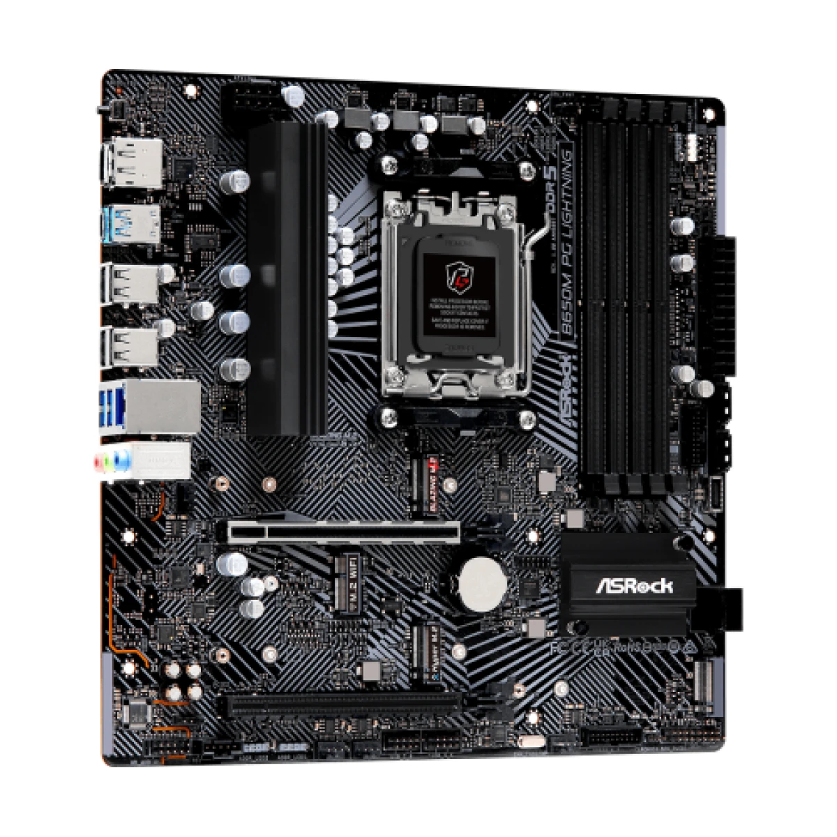 Galery – Asrock B650M PG Lightning AMD B650 Soquete AM5 micro ATX0