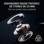 Galery – FONES DE OUVIDO RAZER BLACKSHARK V2 HIPERSPEED BRANCO (RZ04-04960200-R3M1)0