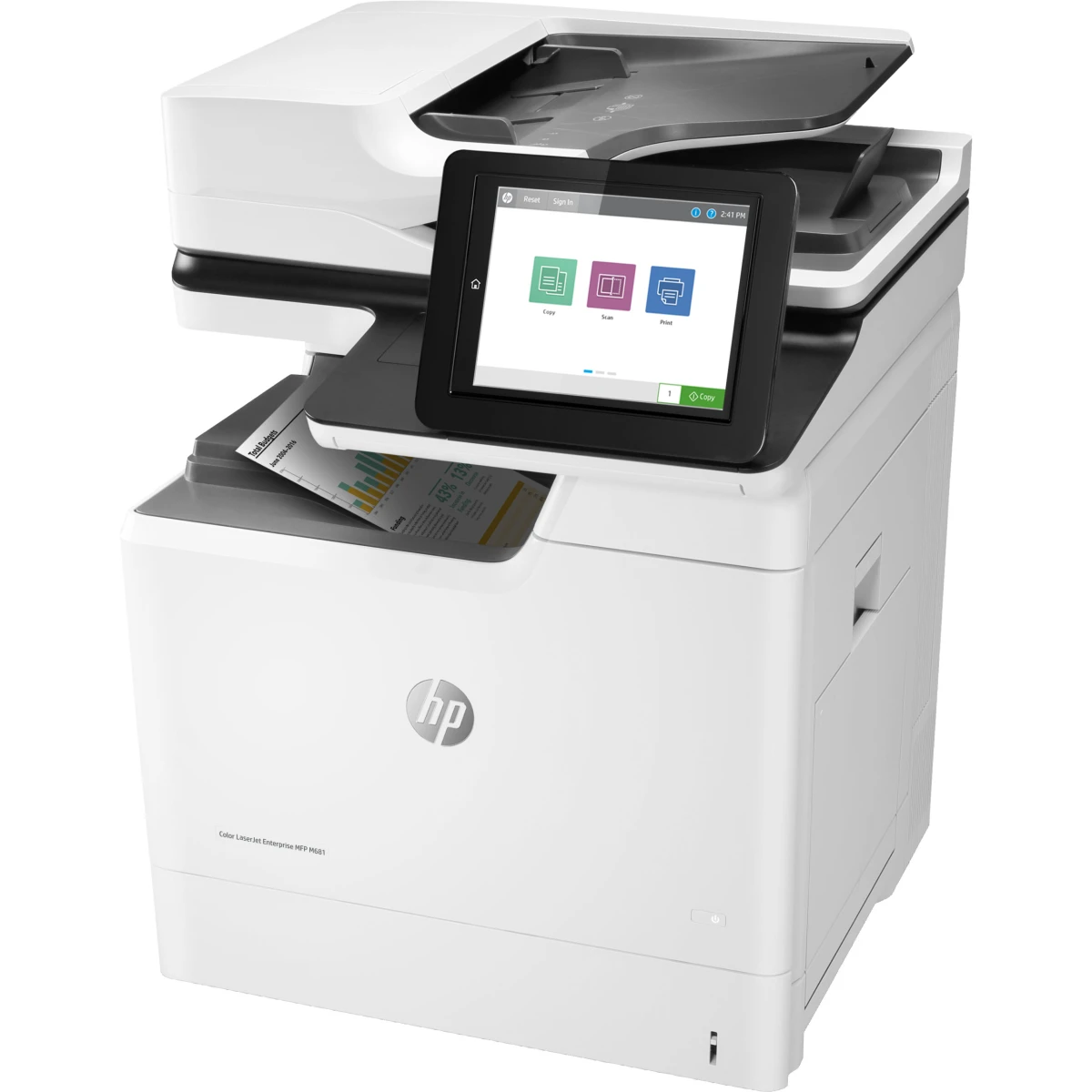 Galery – HP Color LaserJet Enterprise Impressora multifunções M681dh, Impressão, cópia, digitalização0