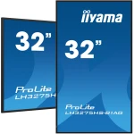 Thumbnail-iiyama LH3275HS-B1AG ecrã de sinalização Plasma digital 81,3 cm (32″) LCD Wi-Fi 500 cd/m² Full HD Preto Processador built-in Android 11 24/7