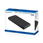 Galery – Ewent EW7032 Caixa para Discos Rígidos Compartimento HDD/SSD Preto 2.5″0