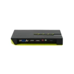 Galery – LevelOne KVM-0421 chaveador KVM Preto, Verde0