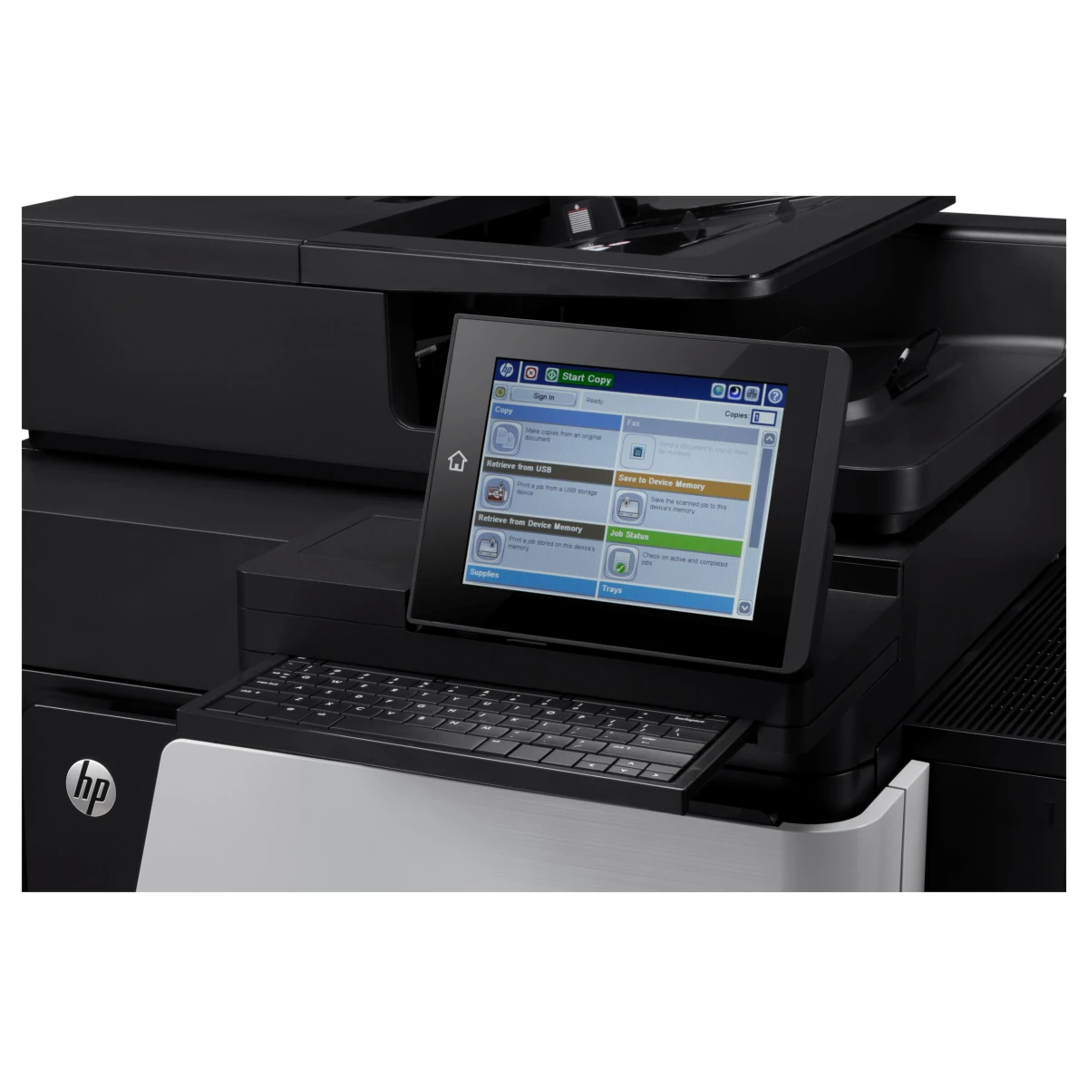 Galery – HP LaserJet Enterprise Flow Multifunções M830z, Preto e branco, Impressora para Empresas, Impressão, cópia, digit., fax, ADF para 200 folhas; Impressão via USB frontal; Digitalização para e-mail/PDF; Impressão frente e verso0