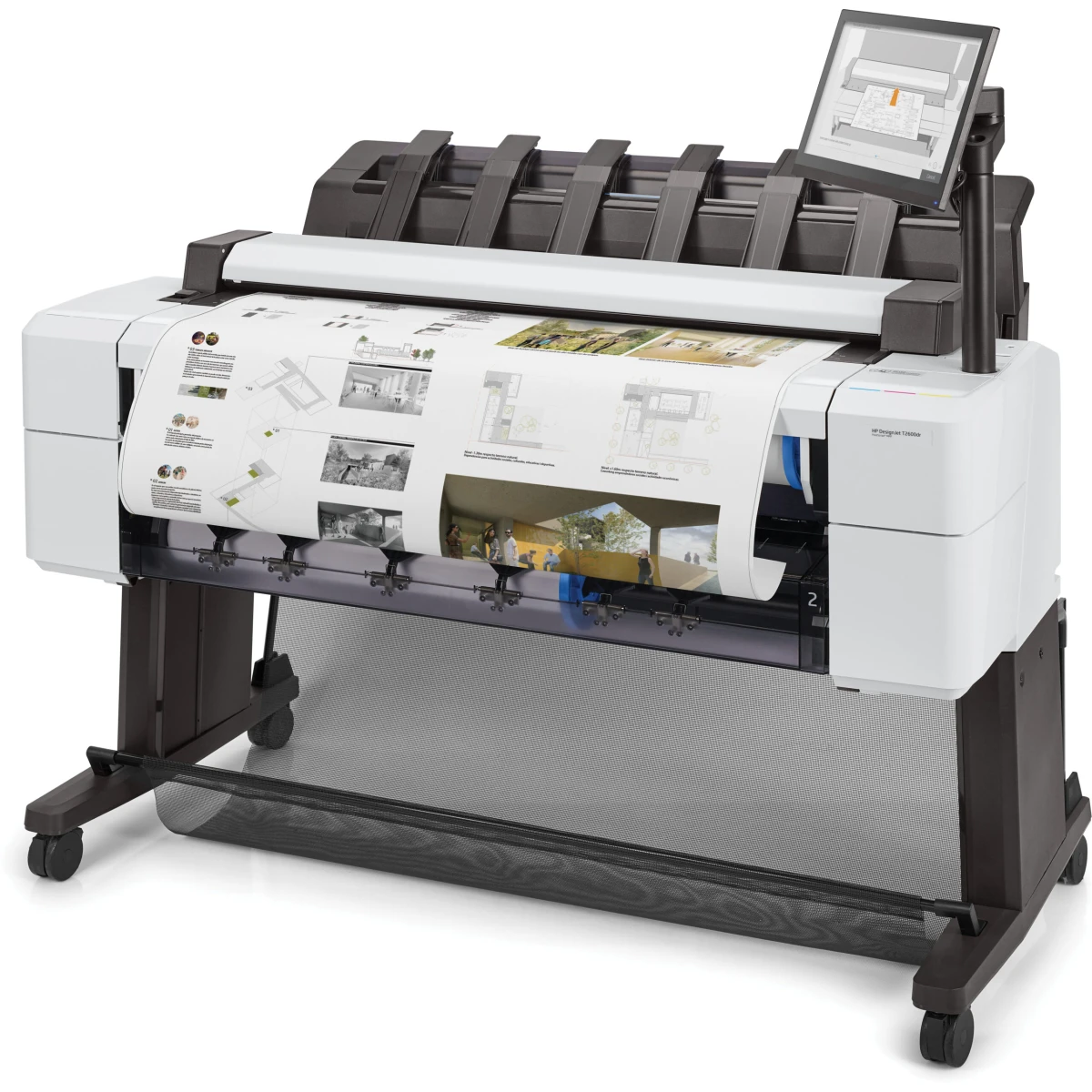 Galery – HP Designjet T2600dr 36-in PostScript Multifunction Printer impressora de grande formato Jato de tinta térmico Cor 2400 x 1200 DPI A0 (841 x 1189 mm) Ethernet LAN0