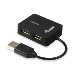 Galery – Equip 128952 hub de interface USB 2.0 480 Mbit/s Preto0