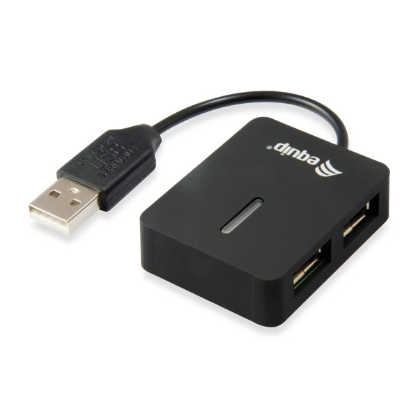 Thumbnail-Equip 128952 hub de interface USB 2.0 480 Mbit/s Preto