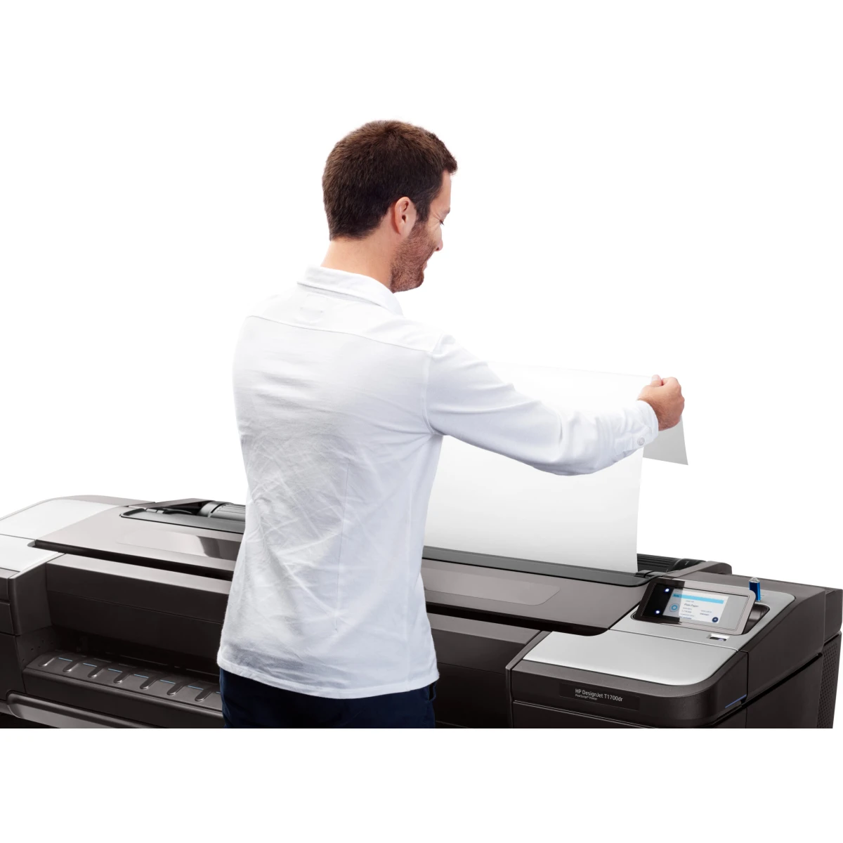 Galery – HP Designjet T1700dr 44-in PostScript Printer impressora de grande formato Jato de tinta térmico Cor 2400 x 1200 DPI 1118 x 1676 mm Ethernet LAN0