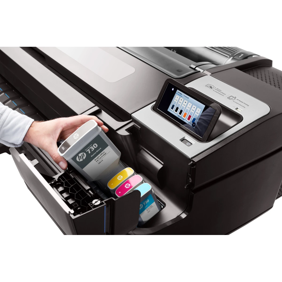 Galery – HP Designjet T1700 44-in PostScript Printer impressora de grande formato Jato de tinta térmico Cor 2400 x 1200 DPI 1118 x 1676 mm0