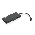 Galery – Lenovo GX90T77924 base & duplicador de portas Com fios USB 3.2 Gen 1 (3.1 Gen 1) Type-C Cinzento0