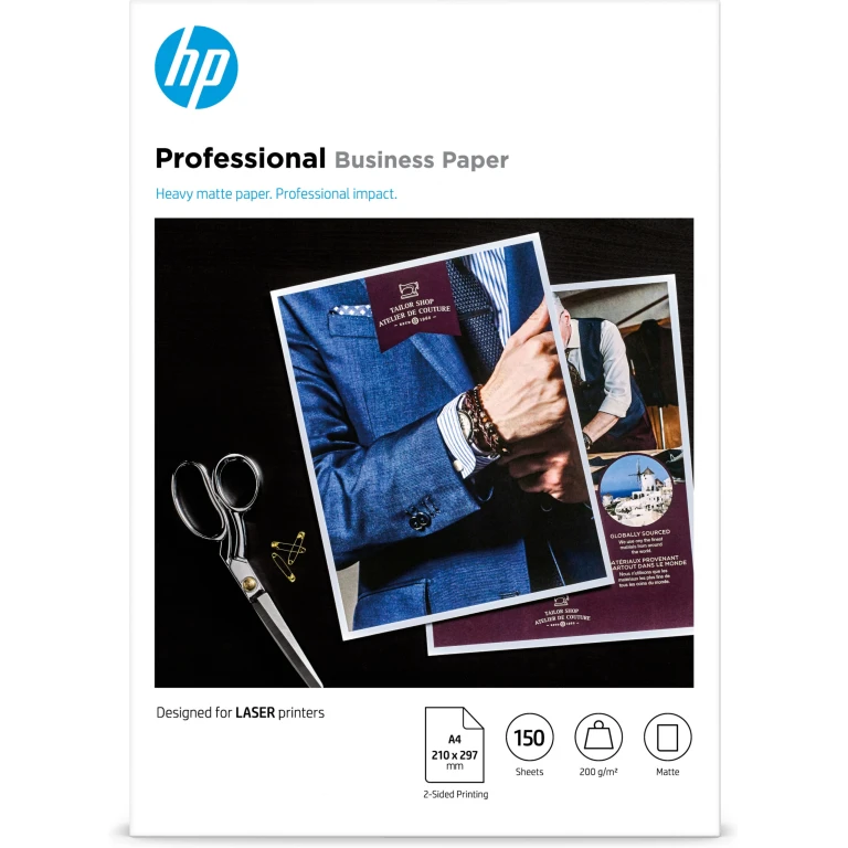 Thumbnail-HP Papel Professional Business Mate, 200 g/m2, A4 (210 x 297 mm), 150 folhas