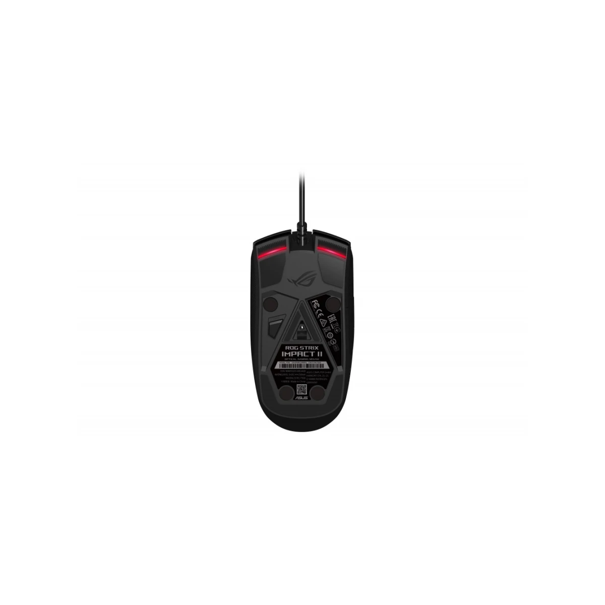 Galery – ASUS ROG Strix Impact II rato Escritório Ambidestro USB Type-A Ótico 6200 DPI0