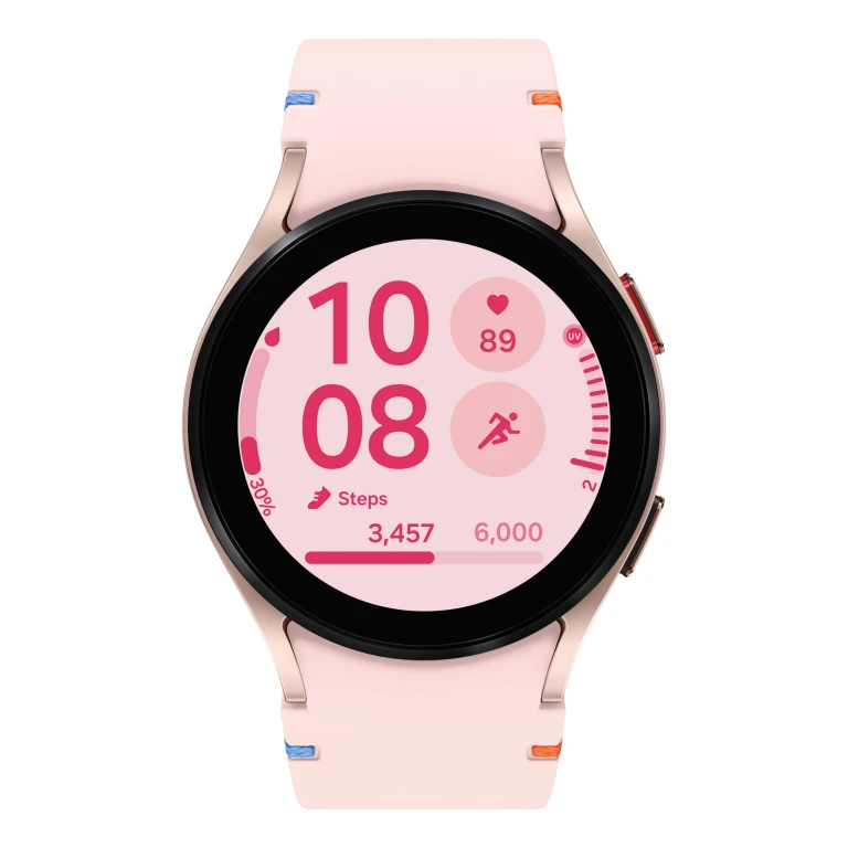 Thumbnail-Samsung Galaxy Watch FE 3,05 cm (1.2″) AMOLED 40 mm Digital 396 x 396 pixels Ecrã táctil Rosa dourado Wi-Fi GPS