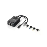 Thumbnail-LevelOne POS-1002 multiplicador de rede Preto Power over Ethernet (PoE)