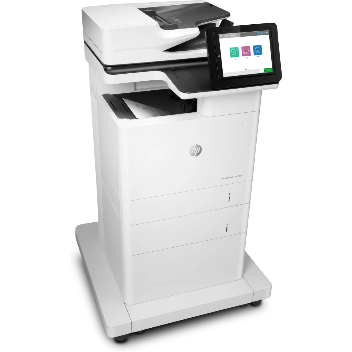 Galery – HP LaserJet Enterprise Multifunções M635fht, Black and white, Impressora para Impressão, cópia, digit., fax, Impressão através de porta USB frontal; Digitalizar para e-mail/PDF; Impressão frente e verso; ADF para 150 folhas; Segurança reforçada0