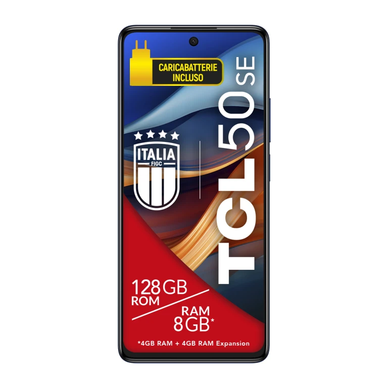 Thumbnail-TCL 50 SE 17,2 cm (6.78″) Dual SIM Android 14 4G USB Type-C 6 GB 256 GB 5010 mAh Azul