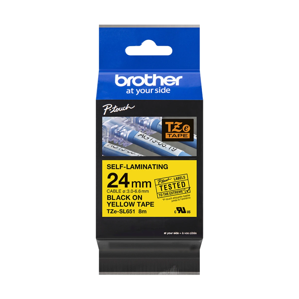 Galery – Brother TZE-SL651 fita para impressora Preto0