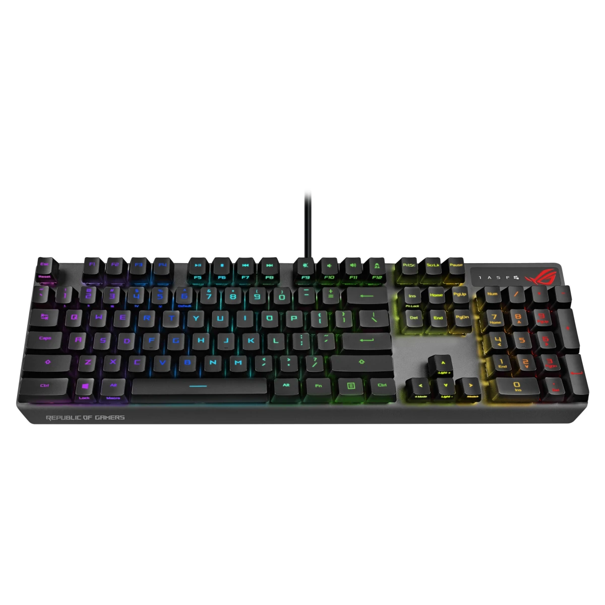 Galery – ASUS ROG Strix Scope RX teclado Jogos USB QWERTY Preto0