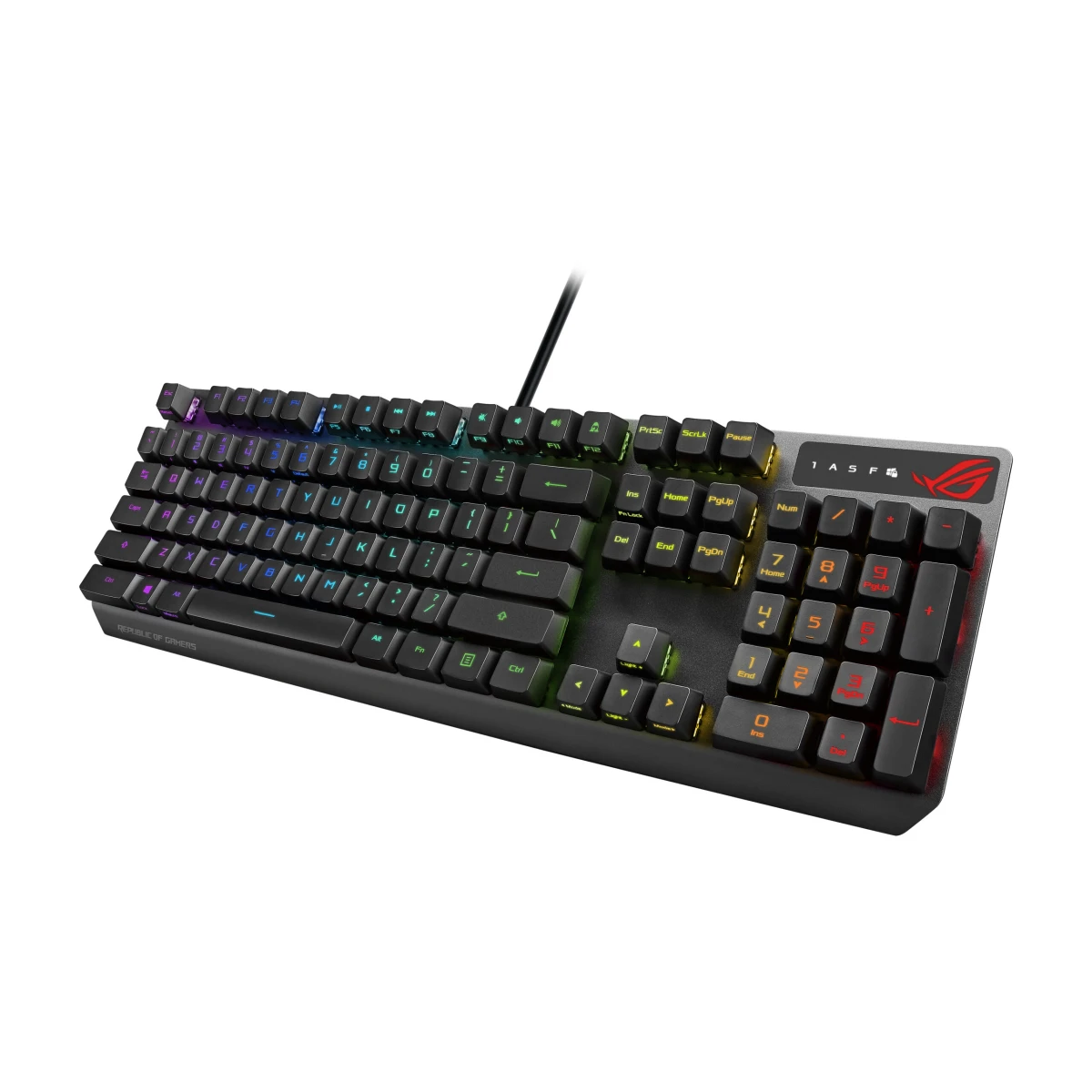 Galery – ASUS ROG Strix Scope RX teclado Jogos USB QWERTY Preto0