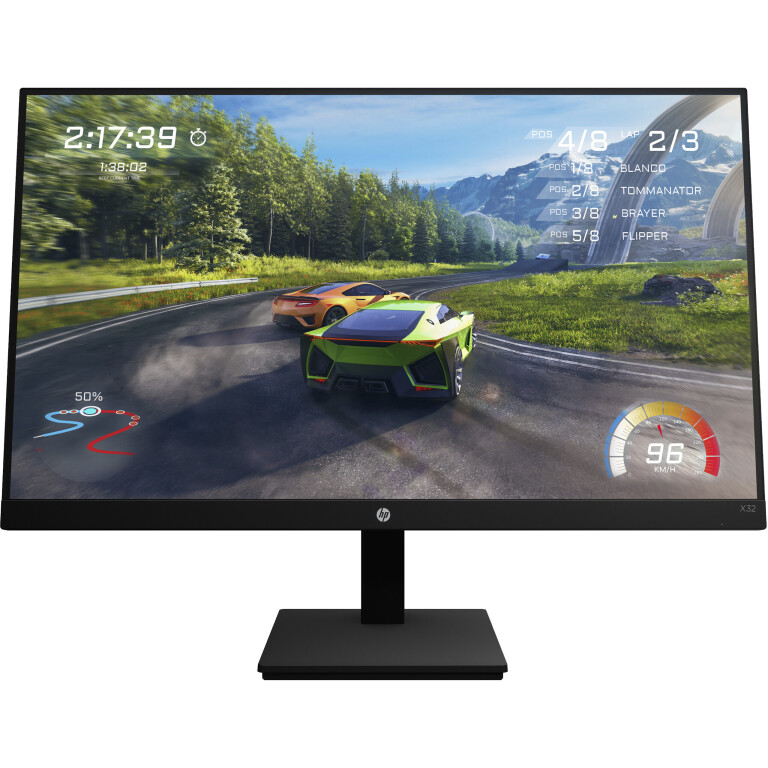 Thumbnail-HP X32 monitor de ecrã 80 cm (31.5″) 2560 x 1440 pixels Quad HD Preto