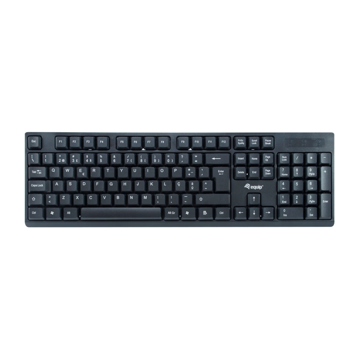 Galery – Equip 245222 teclado Rato incluído Escritório RF Wireless QWERTY Português Preto0