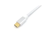 Galery – Equip 128356 cabo USB 1 m USB 3.2 Gen 2 (3.1 Gen 2) USB C Prateado, Branco0