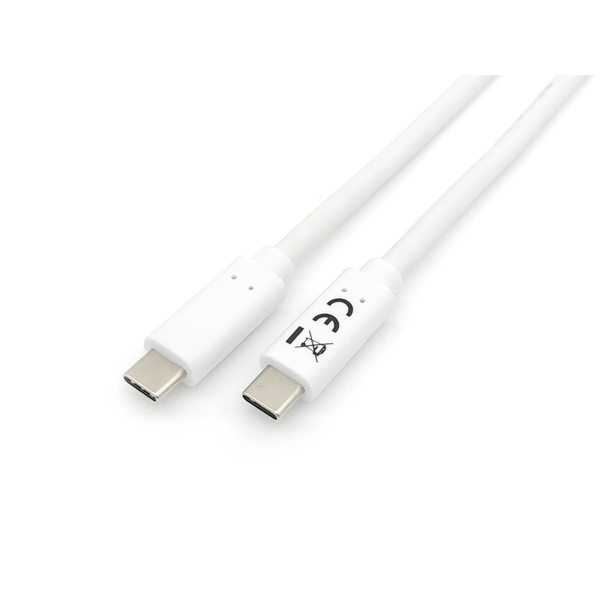 Thumbnail-Equip 128361 cabo USB 1 m USB 3.2 Gen 1 (3.1 Gen 1) USB C Branco