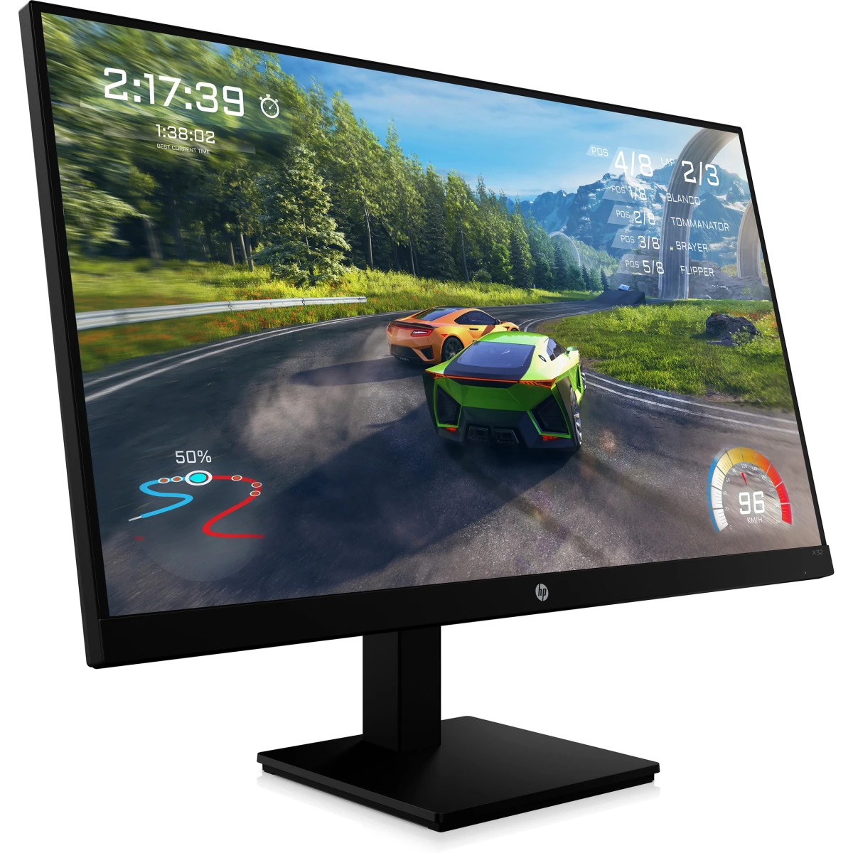 Galery – HP X32 monitor de ecrã 80 cm (31.5″) 2560 x 1440 pixels Quad HD Preto0