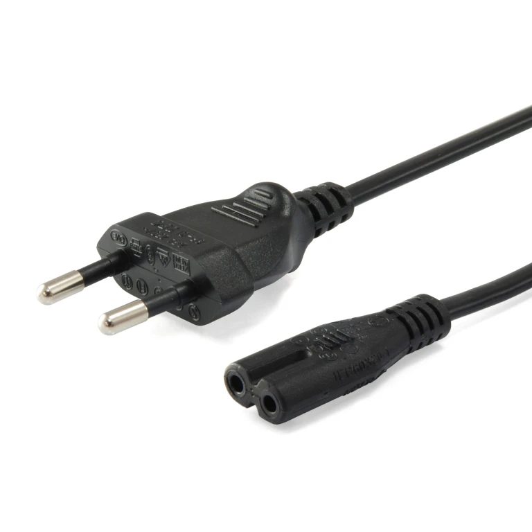 Thumbnail-Equip 112161 cabo de energia Preto 3 m Ficha de alimentação tipo C Acoplador C7