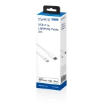 Galery – Ewent EW9916 cabo Lightning 2 m Branco0