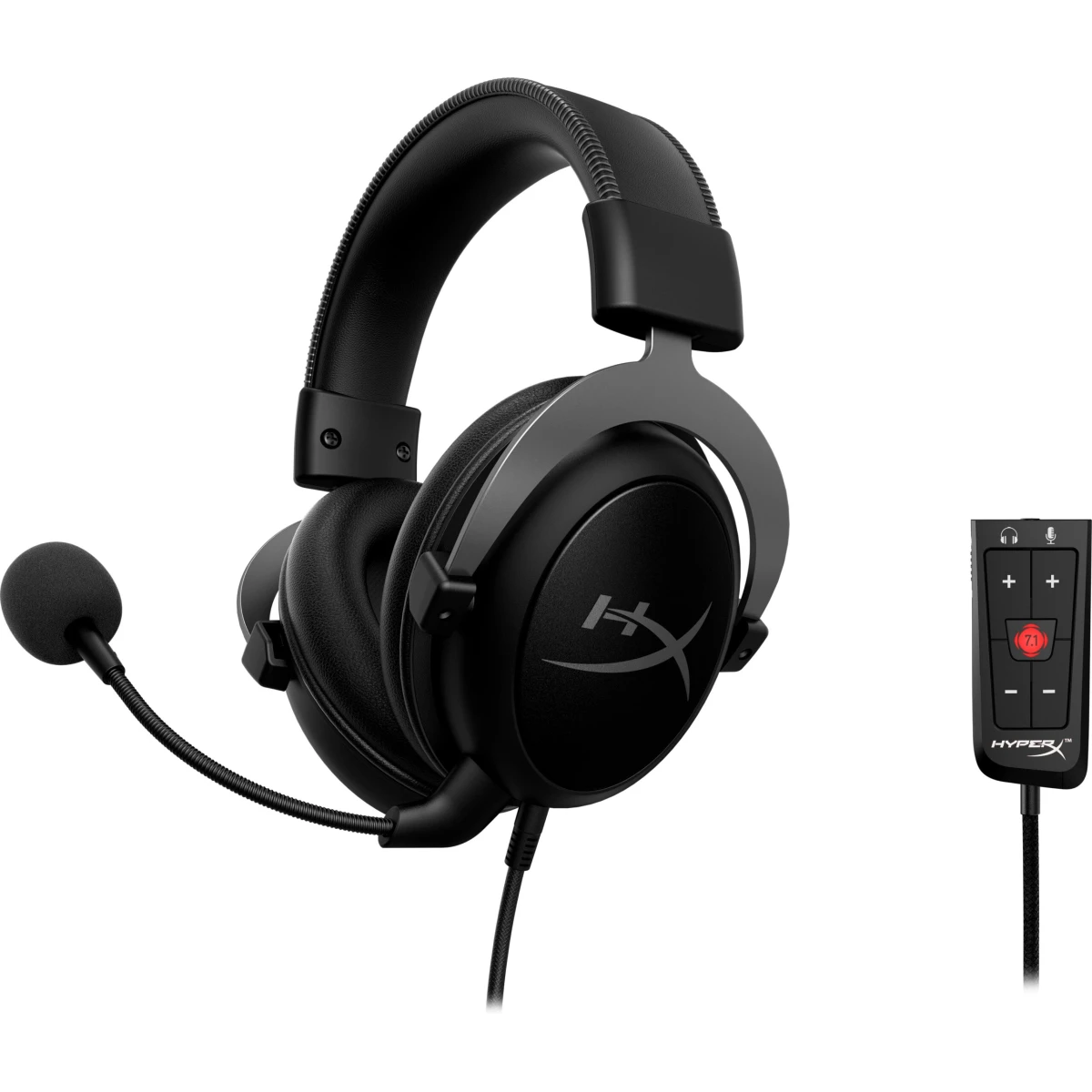 Galery – HyperX Cloud II – Headset de gaming (Preto-Cinza-escuro)0