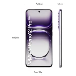 Galery – OPPO Reno12 Pro 17 cm (6.7″) Dual SIM Android 14 5G USB Type-C 12 GB 512 GB 5000 mAh Prateado0