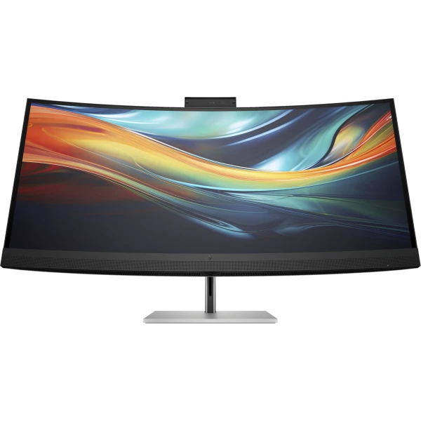 Thumbnail-HP Series 7 Pro 39.7 inch 5K2K Conferencing Monitor-740pm monitor de ecrã 100,8 cm (39.7″) 5120 x 2160 pixels Ultra HD 5K Preto, Prateado