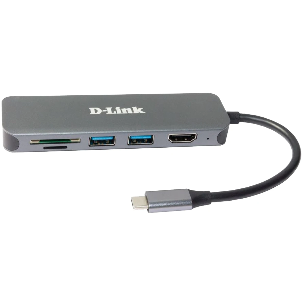 Galery – D-Link DUB-2327 base & duplicador de portas Com fios USB Type-C Cinzento0