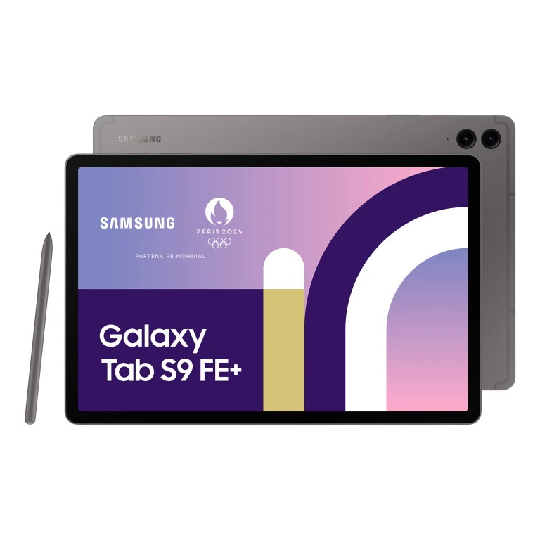 Thumbnail-Samsung Galaxy Tab S9 FE+ S9 FE+ Samsung Exynos 256 GB 31,5 cm (12.4″) 12 GB Wi-Fi 6 (802.11ax) Android 13 Cinzento