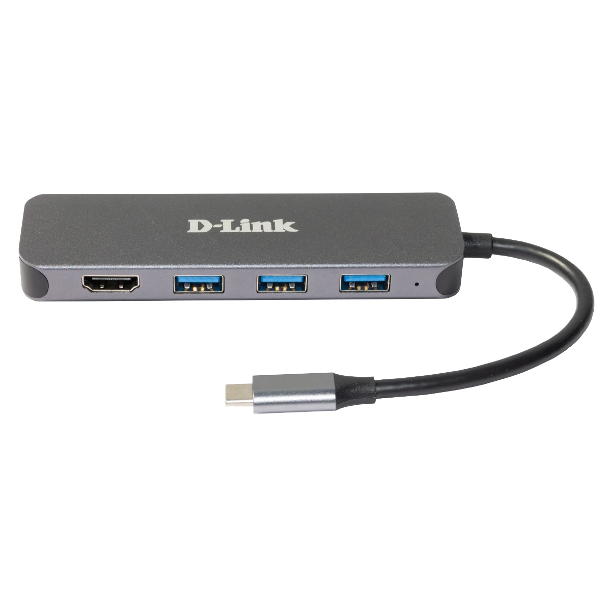 Galery – D-Link DUB-2333 base & duplicador de portas Com fios USB Type-C Cinzento0