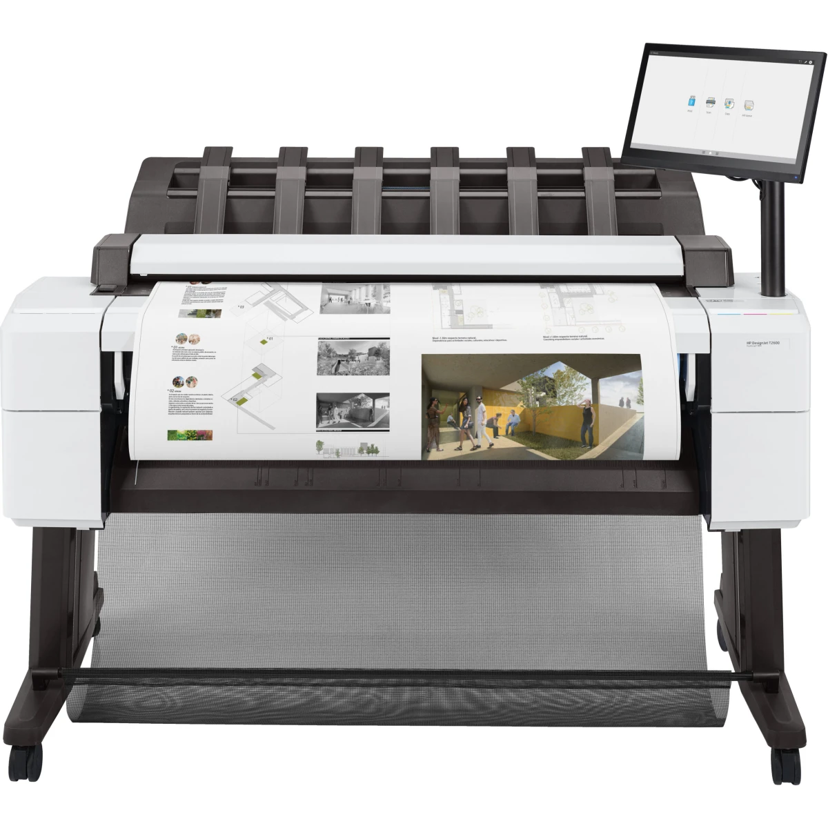 Galery – HP Designjet T2600dr 36-in PostScript Multifunction Printer impressora de grande formato Jato de tinta térmico Cor 2400 x 1200 DPI A0 (841 x 1189 mm) Ethernet LAN0