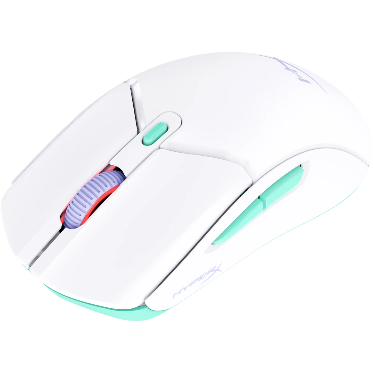 Galery – HP HyperX Pulsefire Haste 2 Core Wls – Gaming Mouse (Wht/Grn/Pur) rato0