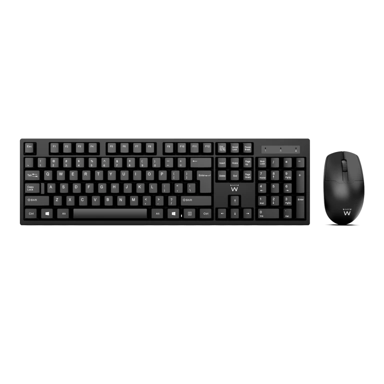 Thumbnail-Ewent EW3282 teclado Rato incluído Universal RF Wireless QWERTY Português Preto