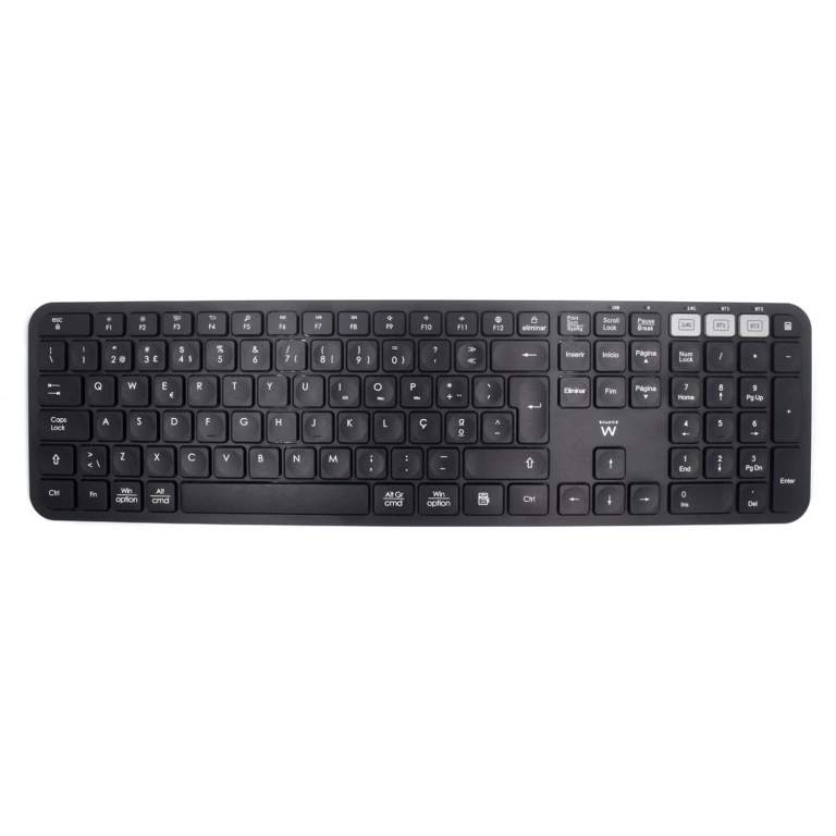 Thumbnail-Teclado Wireless Bluetooth Multi-connect, Wireless 2.4Ghz e Bluetooth 3.0/5.0. Teclas LowProfile