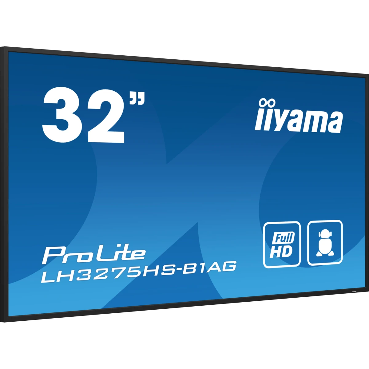 Galery – iiyama LH3275HS-B1AG ecrã de sinalização Plasma digital 81,3 cm (32″) LCD Wi-Fi 500 cd/m² Full HD Preto Processador built-in Android 11 24/70