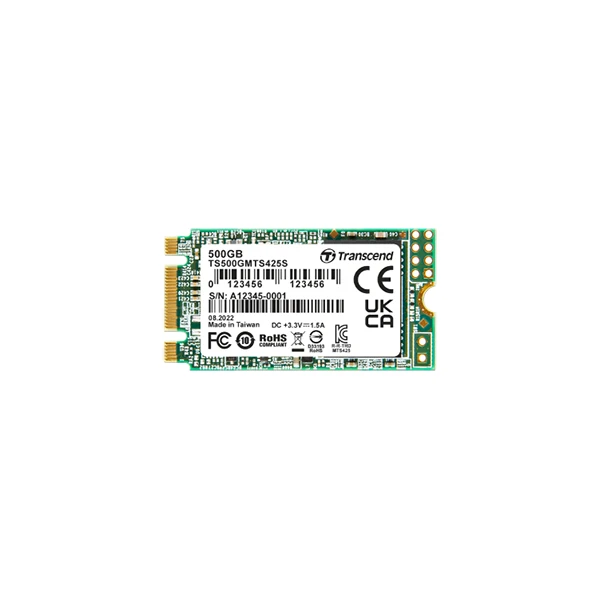 Thumbnail-SSD 500GB, M.2 2242, SATA3 B+M Key, TLC