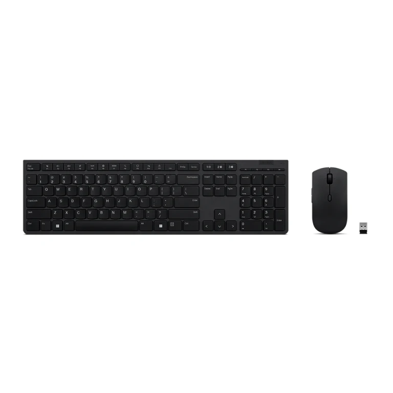 Thumbnail-Lenovo Professional Wireless Rechargeable Combo Keyboard and Mouse – Portuguese