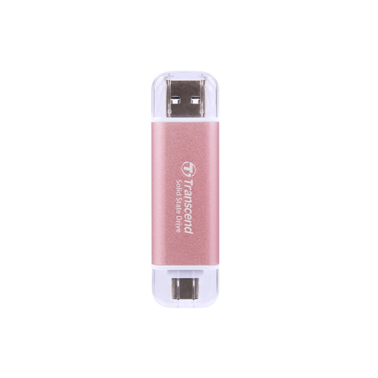 Thumbnail-512GB, USB External SSD, ESD310P, USB 10Gbps, Type C/ A, Pink