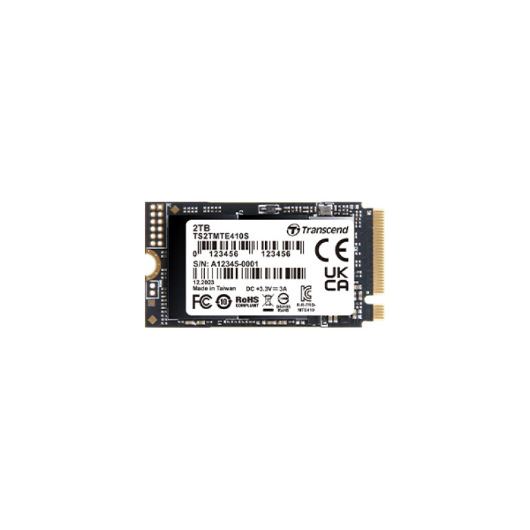 Thumbnail-2TB, M.2 2242, PCIe Gen4x4, NVMe, 3D TLC, DRAM-less