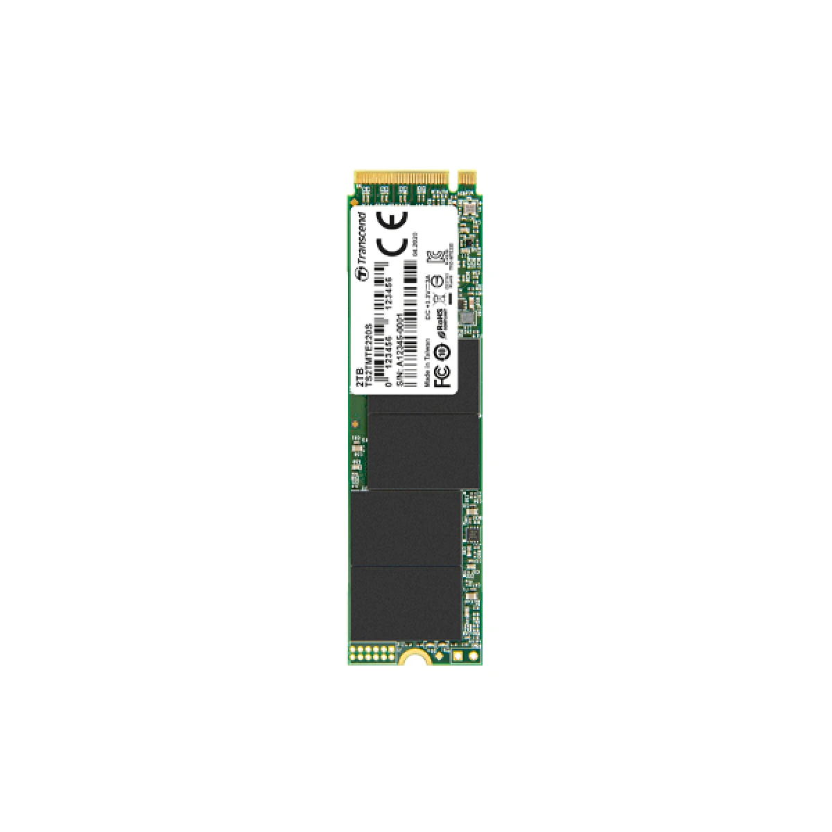 Thumbnail-2TB, M.2 2280, PCIe Gen3x4, M-Key, 3D TLC, with Dram