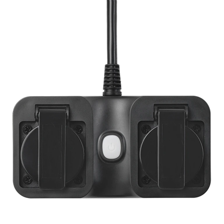 Thumbnail-Smart Wi-Fi Outdoor/ Indoor Plug (2 EU type AC Outlets) Add Intelligence to Power Sockets