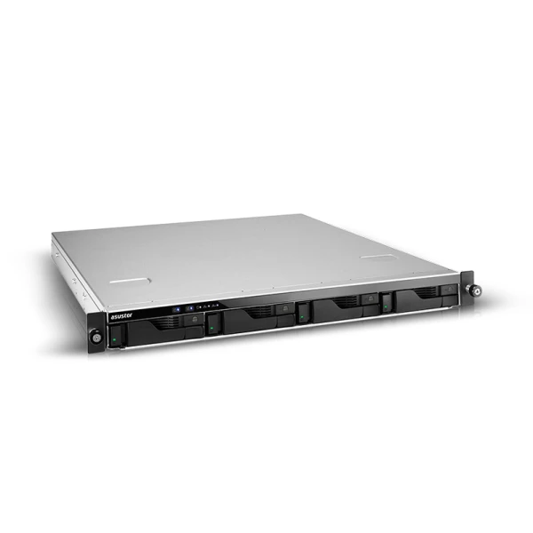 Thumbnail-Asustor Lockerstor 4RD (AS6504RD), 4 Bay NAS,Intel ATOM C3538 Quad-Core, 8GB DDR4, GbE x 2, 2.5 GbE x 2, PCIe Gen3 (by 8 x1 – 4 link), USB 3.2 Gen 1 x 4, with lockable tray, AES-NI hardware encryption, MyArchive, SSD Caching,  Snapshot, EZ connect, EZ Syn