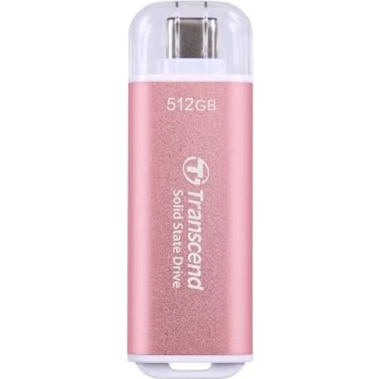 Thumbnail-512GB,USB External SSD, ESD300P, USB 10Gbps, Type C, Pink