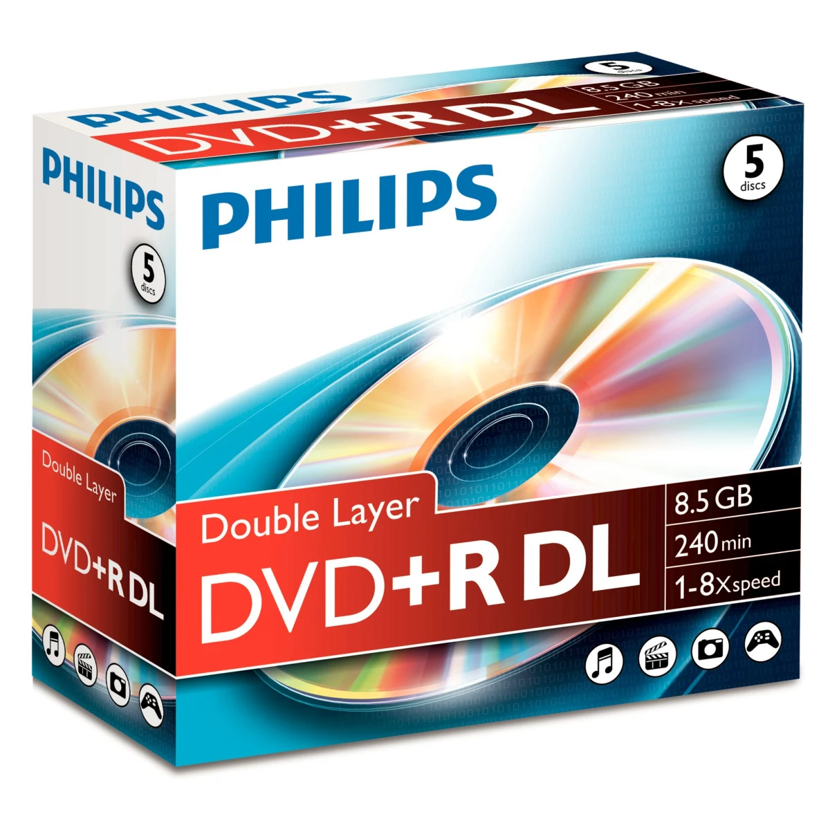 Thumbnail-Philips DVD+R DR8S8J05C/00